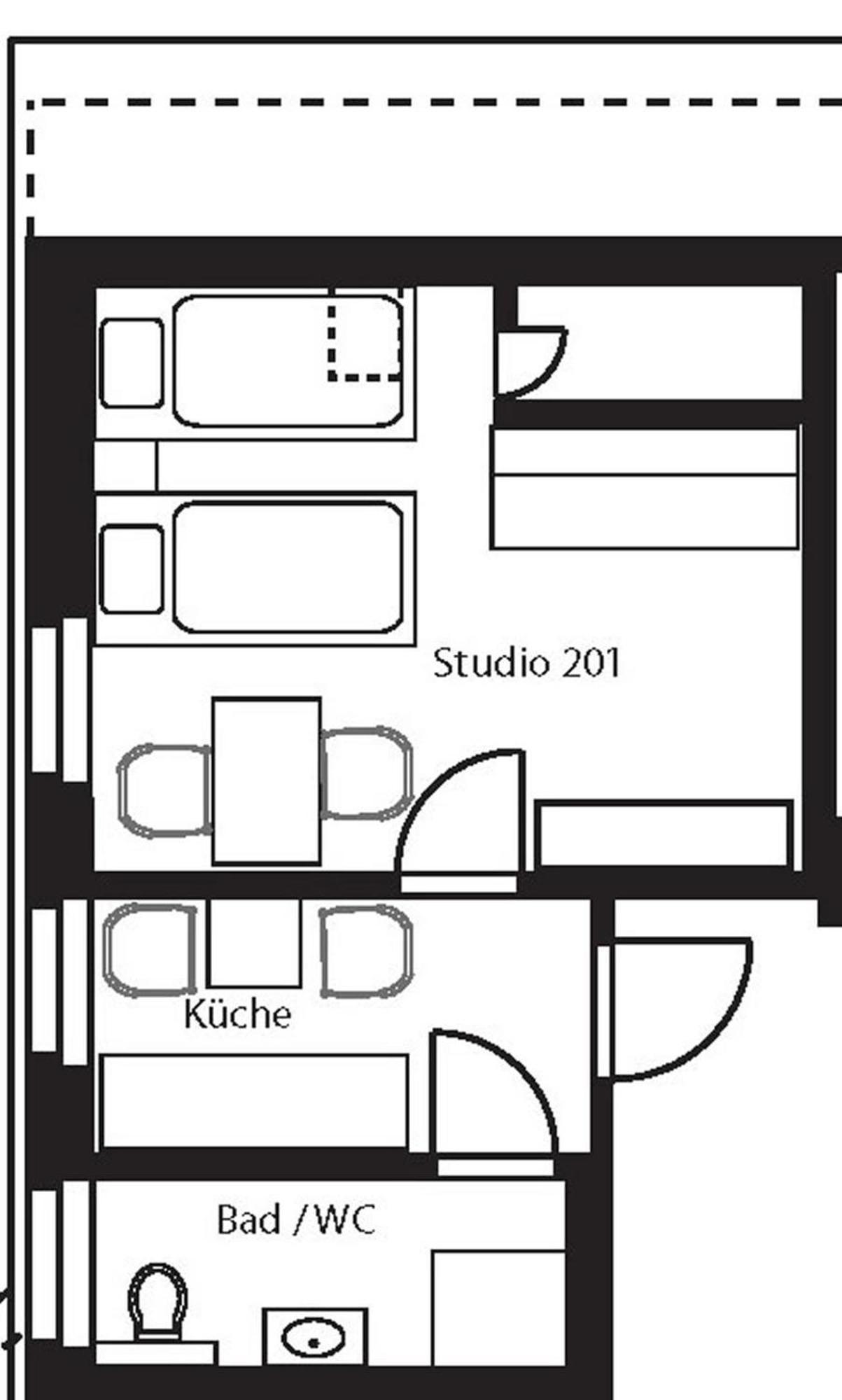 Hotel Bahnhof Balingen Oda fotoğraf